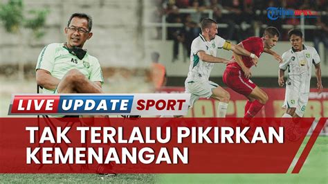 Masih Uji Coba Pelatih Persebaya Aji Santoso Tak Mau Jumawa Anak