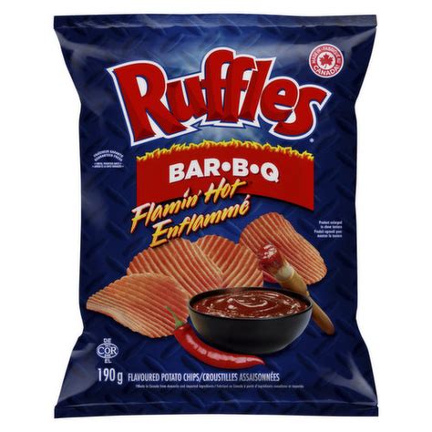 Ruffles - Ruffles Flamin Hot BBQ Chips