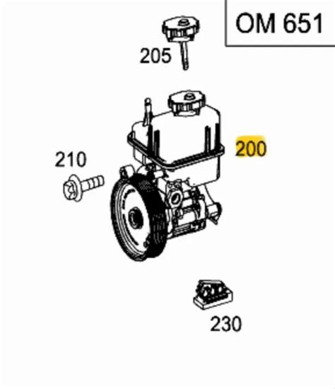 Mercedes W Vito Viano W Sprinter Power Steering Pump Oem