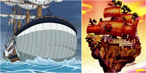 One Piece: 5 Pirate Ships With a Design More Striking Than Thousand Sunny (& 5 That Are Bland)