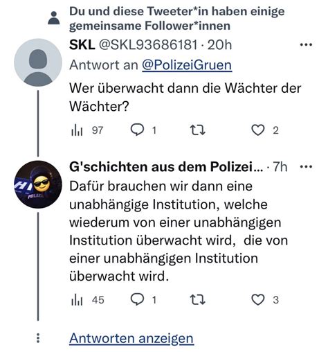 Polizeigr N Polizeigruen Mastodon Social On Twitter Hoffentlich