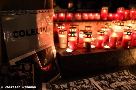 Rumänen trauern vor Botschaft in Berlin um Opfer des C Flickr