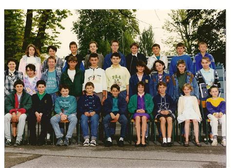 Photo De Classe 5 Eme De 1988 Collège Copains Davant