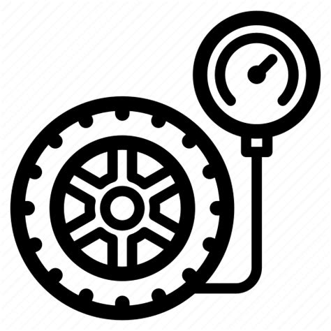 Car Tire Pressure Icon Download On Iconfinder