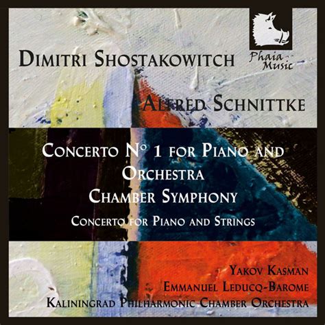 Klassisk Ny Musik Shostakovich Schnittke Concerto No 1