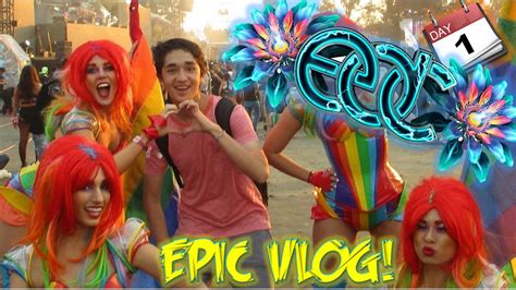 Electric Daisy Carnival Epic Vlog Day Edc Vlog Weariest Barrel