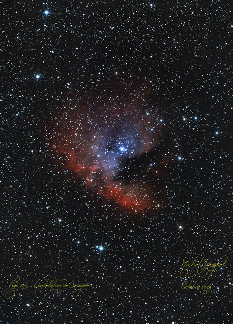 NGC 281 ou nébuleuse Pacman Processing Crop x 825 y 495 Flickr