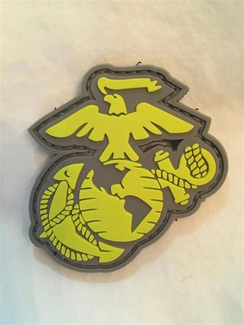 Ega Tactical Pvc Morale Patch Usmc Marine Corps Sempre Fidelis