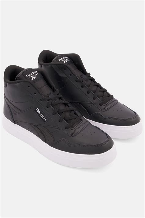 Buy Reebok women lace up tennis sports shoes black white Online ...