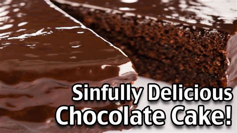 Sinfully Delicious Chocolate Cake Recipe Easy Chocolate Cake Recipe