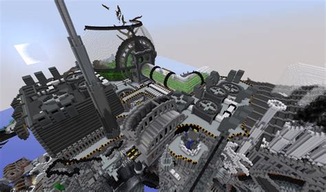 Minecraft S Industrial Revolution Maps Are Suitably Magical