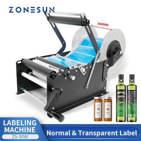 ZONESUN ZS 50W Manchon Manuel NapWater Bouteille Ronde En Plastique