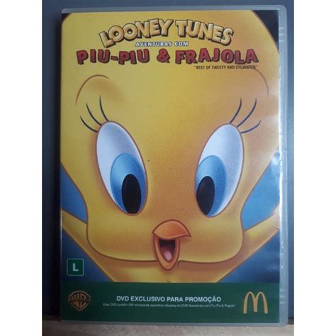 Dvd Infantil Piu Piu E Frajola Original Looney Tunes Desenho