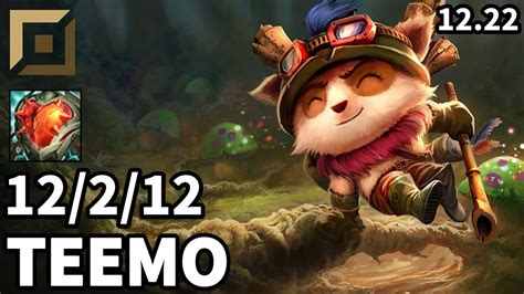 Teemo Top Vs Wukong Kr Master Patch Youtube