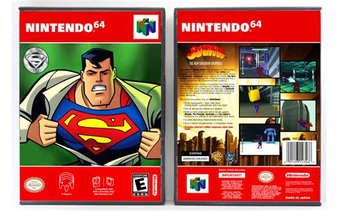 Gaming Relics Nintendo 64 Superman 64 The New Superman Adventures