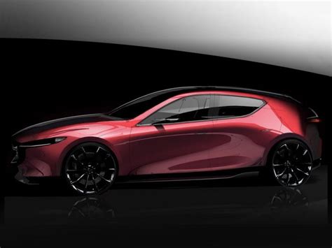 Mazda Photoshop Render Demo Car Body Design