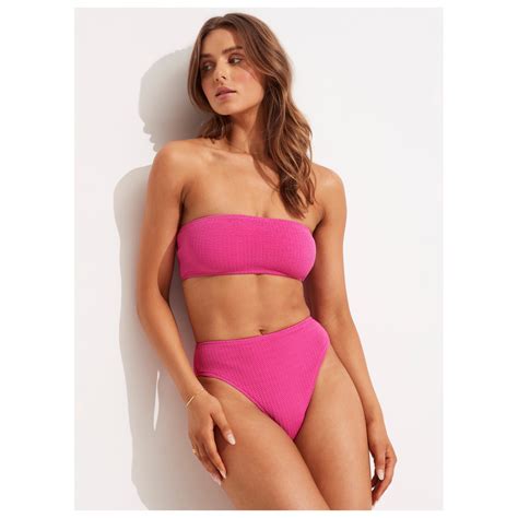 Seafolly Sea Dive High Rise Pant Bikini Bottom Women S Buy Online