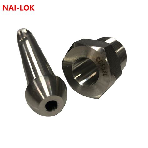 Nai Lok Stainless Steel DIN 477 Female Cylinder Connector With Gasket