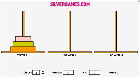 T Rme Von Hanoi Online Spielen Auf Silvergames