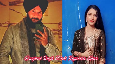 Watch Live Now Gurjant Singh Weds Rajneeta Kaur Youtube