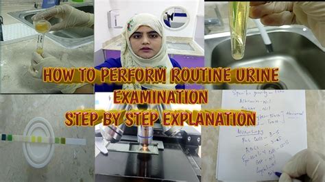 How To Perform Urine Routine Examination In Laboratory Step By Step Explanation In An Easy Way