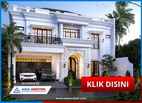 Jasa Arsitek Desain Rumah Mewah Tropis Lantai Di Cempaka Putih