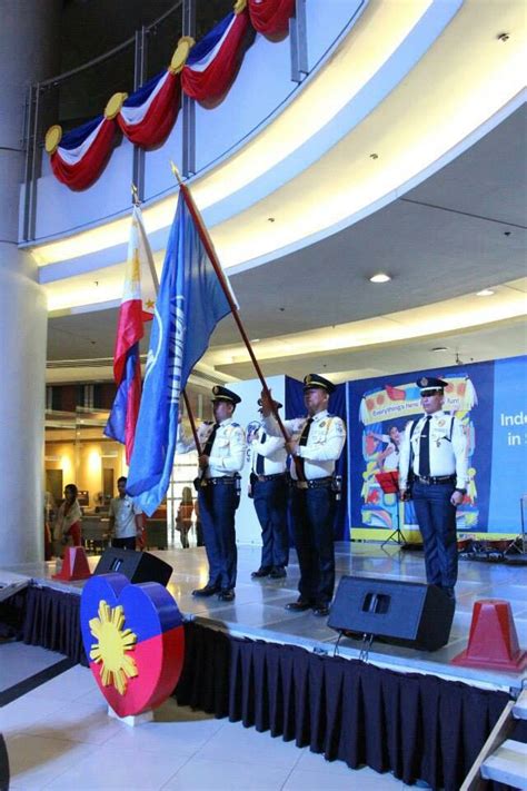 Sm City Manilas Independence Day Flag Raising Event Independence Day