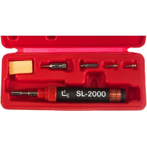 Газовый паяльник с 4 насадками ProsKit 8SL-2000N 00153911 - выгодная ...