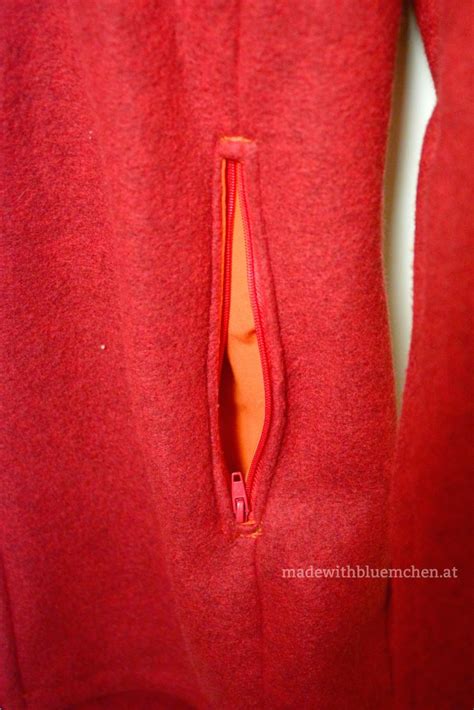 Herbstjacken Sew Along Fleece Jerika Finale Made With Bl Mchen