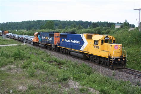 Railpicturesca Chris Van Der Heide Photo Ontario Northland Gp38 2s