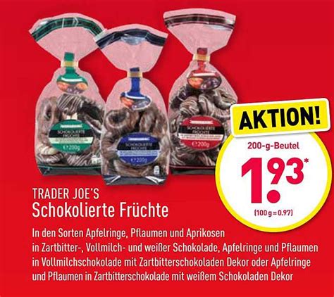 Trader Joe s Schokolierte Früchte Angebot bei ALDI Nord 1Prospekte de