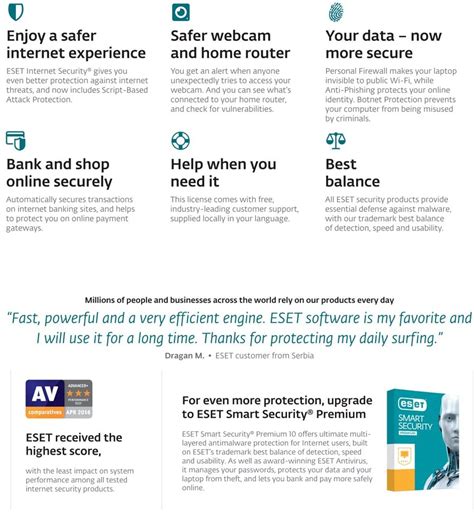 Eset Internet Security 1 User 1 Year License Key Only Instant