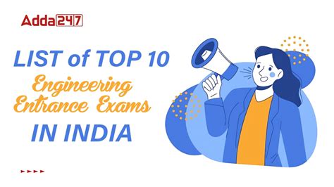 List Of Top Engineering Entrance Exams In India Engineering Jobs