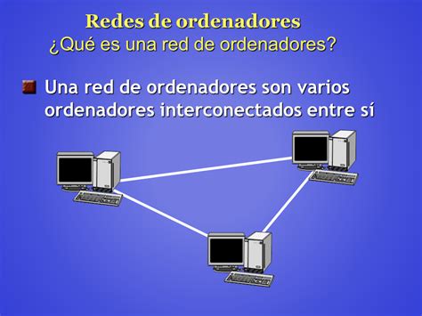 Redes De Ordenadores Presentacion Powerpoint