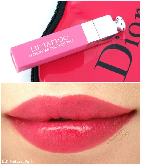 Dior Addict Lip Tattoo Long Wear Colored Tint Review And Swatches