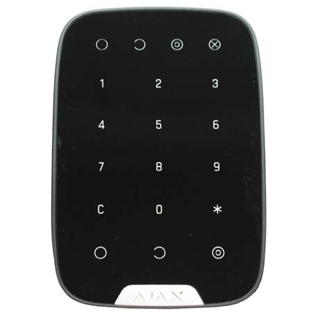 AJAX Touch Tastatur Schwarz KEYPAD B