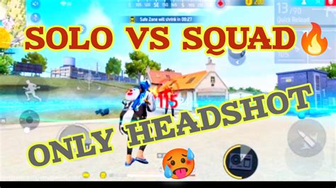 90 Headshot Rate ⚡ Solo Vs Squad Full Gameplay🎯 Poco X3 Pro Iphone 13