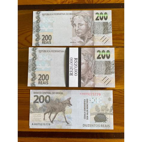 Kit 200 unidades 100 Dólar Notas Falsas De Brinquedo Idênticas