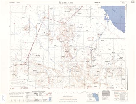 Digital Map of Egypt: Topographic map of Egypt