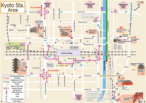 Cycling Map Kyoto Eco Trip