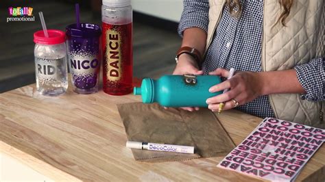 Personalized Water Bottles Easy DIY YouTube