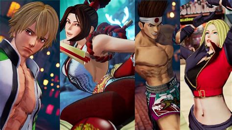 KOF Hot Girl Ryona WarAsh Rock Kukri TeeryJoe Gato Robert