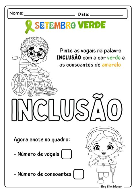 Atividades Setembro Verde Educação Infantil: Apostila gratuita com 20 ...