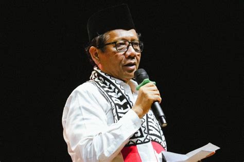 Sikap Tegas Mahfud MD Dukung Palestina Merdeka