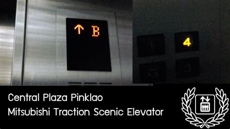 Central Plaza Pinklao Bangkok Mitsubishi Traction Scenic Elevators