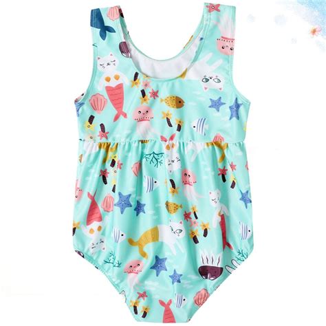 1pc Badeanzug Bequem Marine Leben Druck Bikini Bad Vicedeal