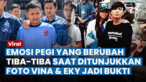 Emosi Pegi Berubah Tiba Tiba Saat Melihat Foto Vina Eky Polda Jabar