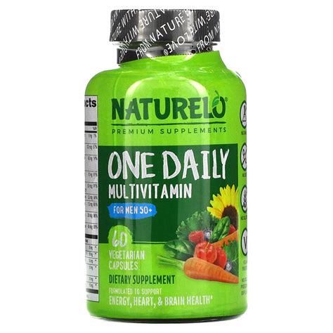 Naturelo One Daily Multivitamin For Men Vegetarian Capsules