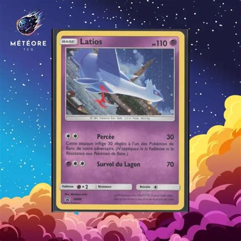 CARTE POKÉMON LATIOS SM88 Soleil Lune Promo Français EUR 5 50