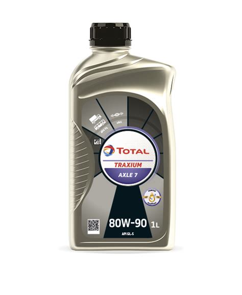 Трансмиссионное масло TOTAL TRAXIUM AXLE 7 80W-90 1л. минеральное ...